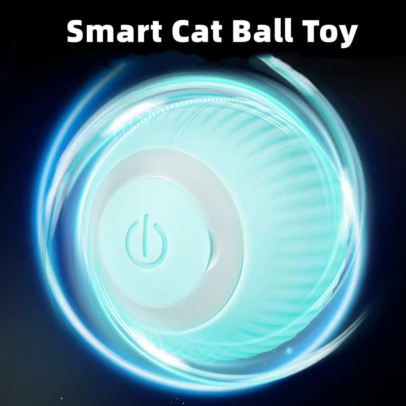  🎾 Smart Rolling Cat Ball – Automatic & Interactive! 🐱⚡
