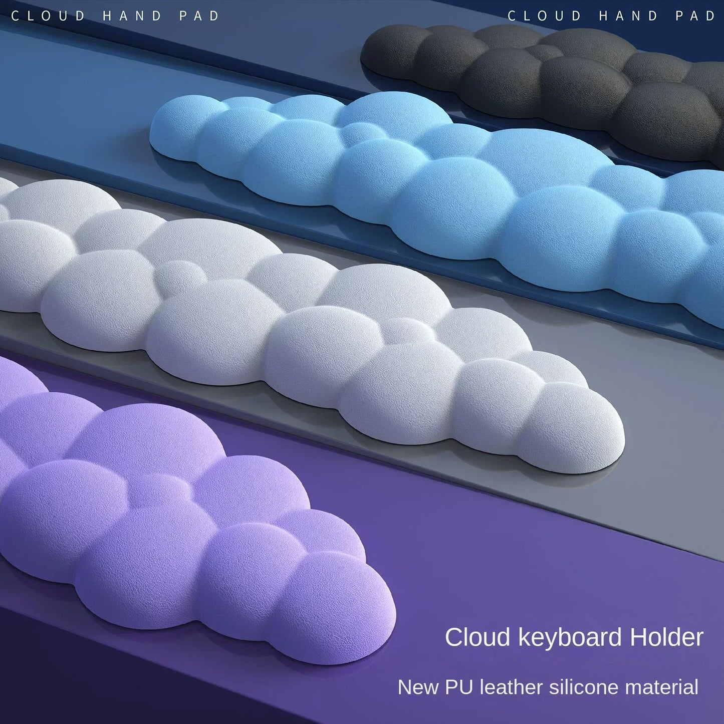 Ergonomic Cloud Wrist Rest ☁️⌨️ | Memory Foam for Ultimate Comfort