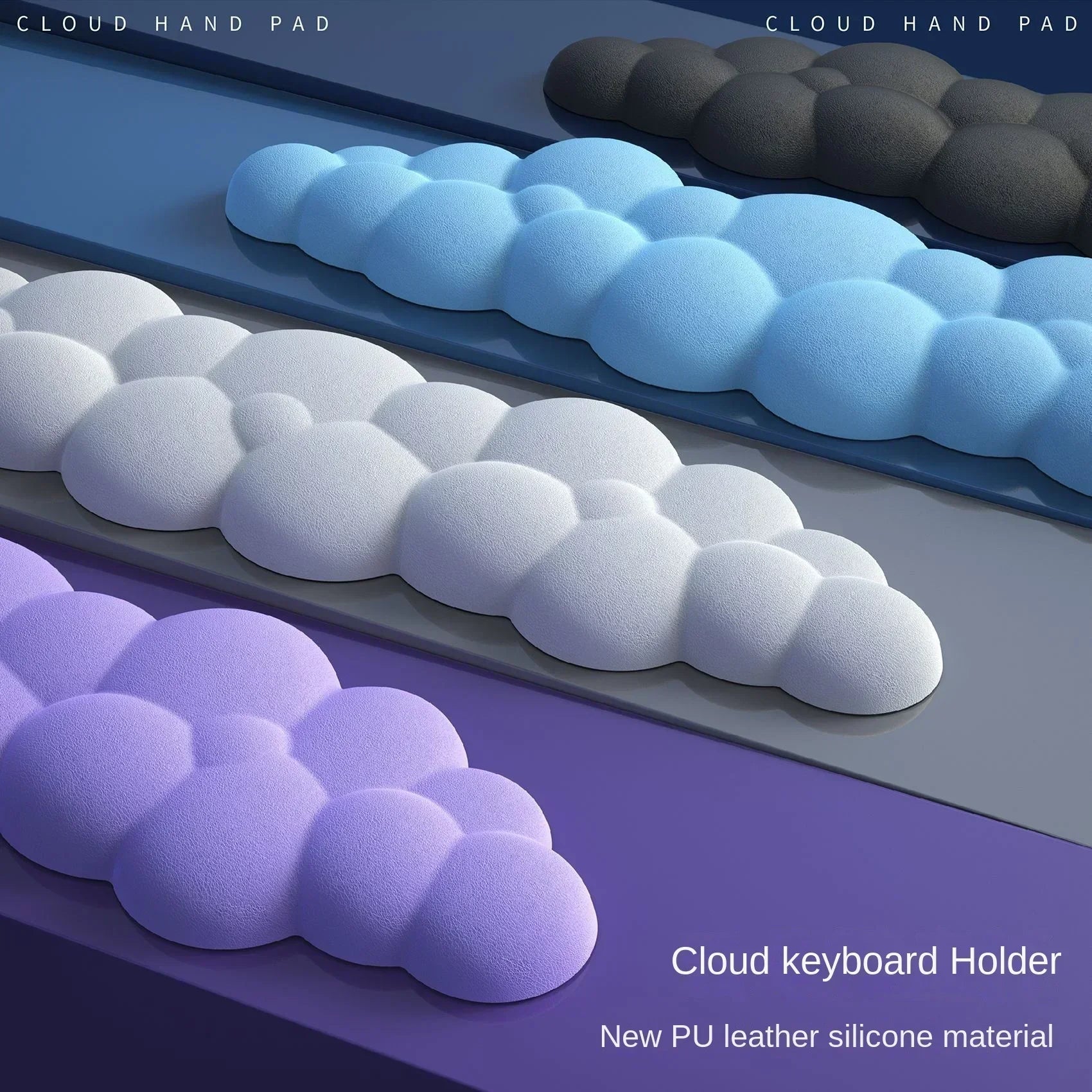 Ergonomic Cloud Wrist Rest ☁️⌨️ | Memory Foam for Ultimate Comfort