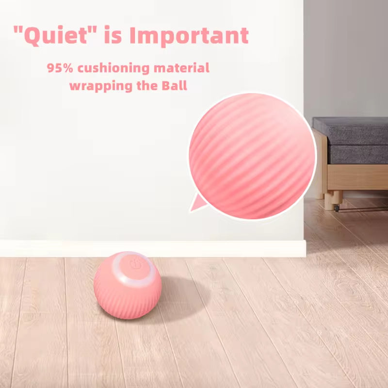  🎾 Smart Rolling Cat Ball – Automatic & Interactive! 🐱⚡